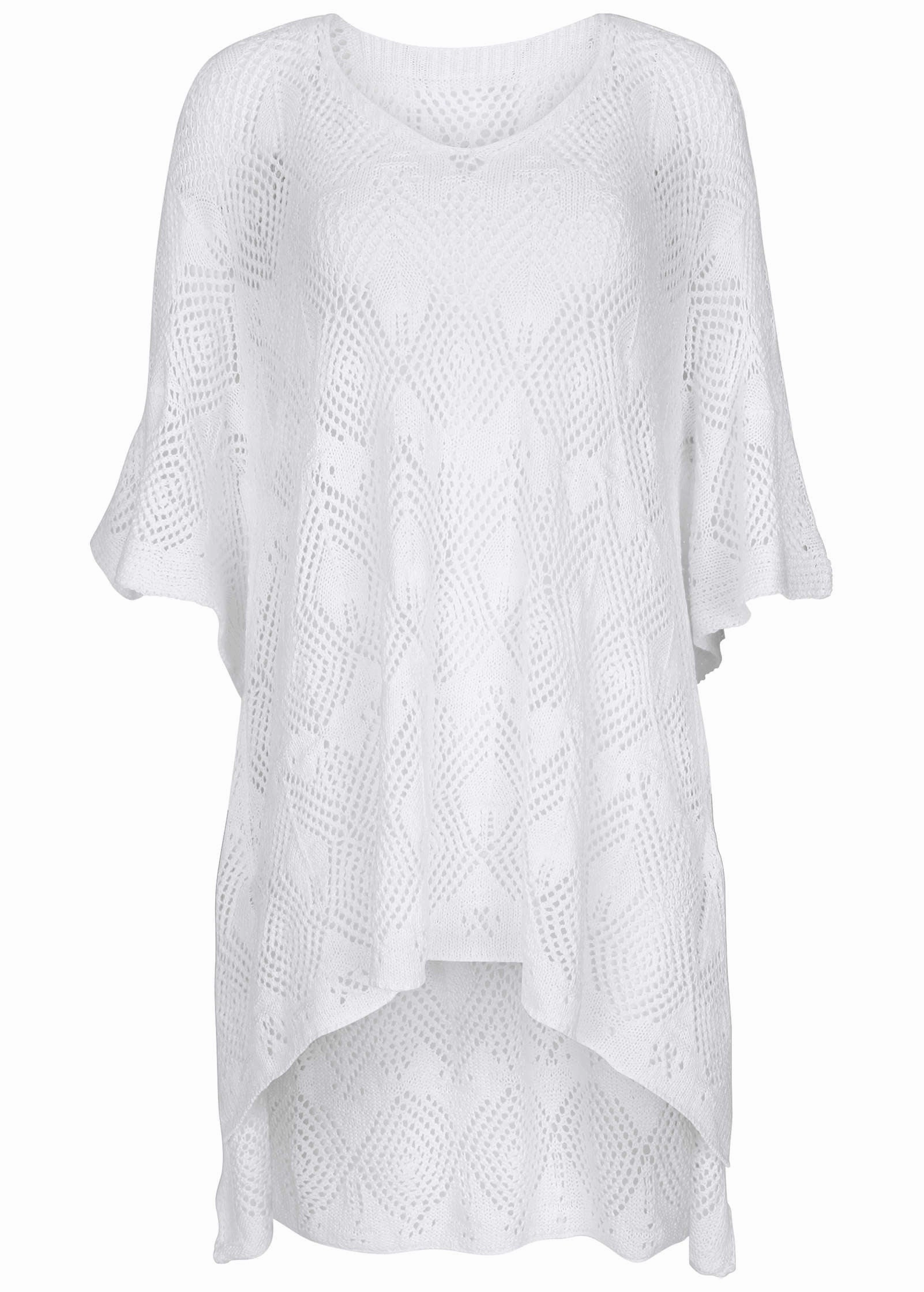 Crochet Cover-Up Tunic - White