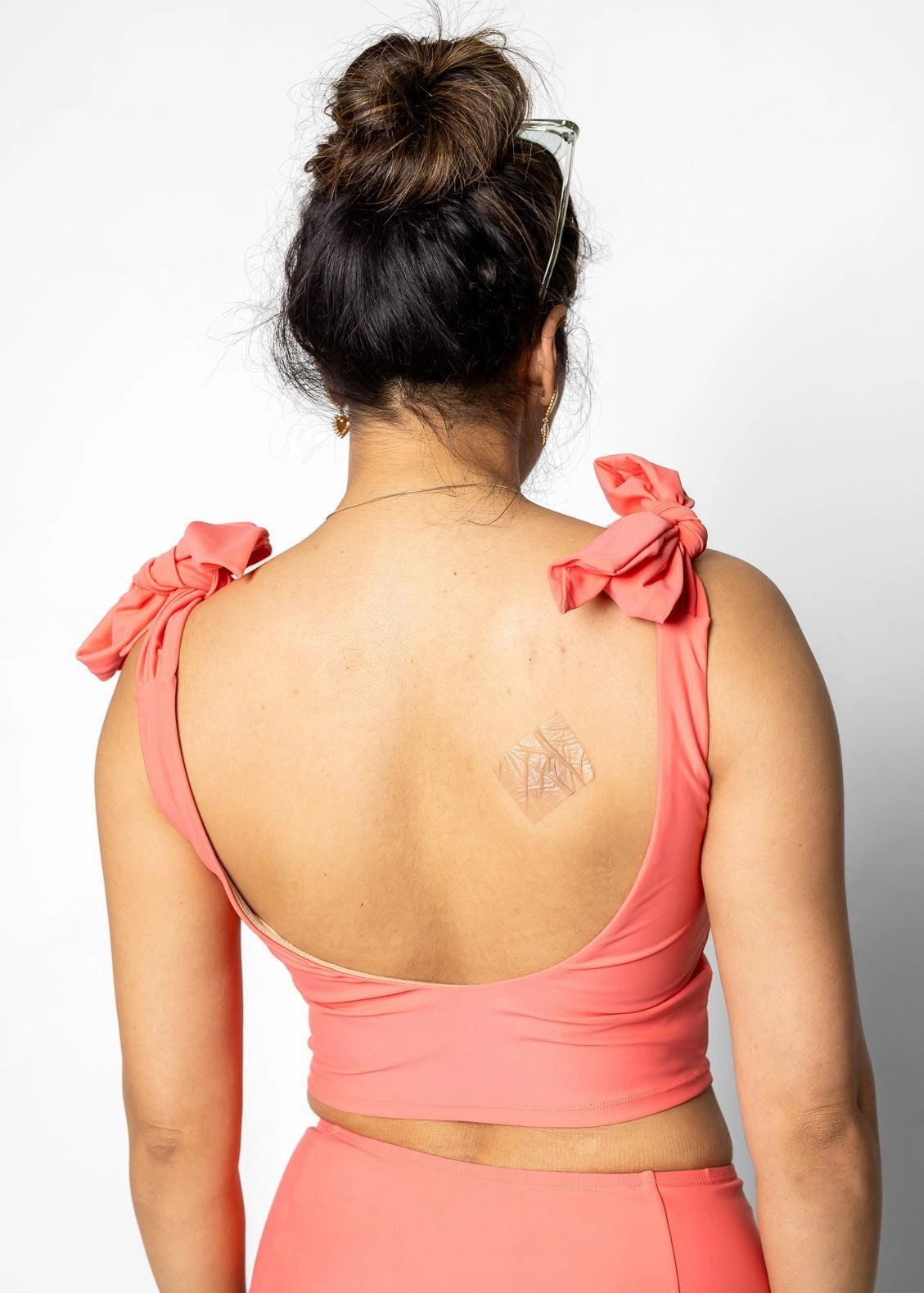 Deep Coral | Knot Top