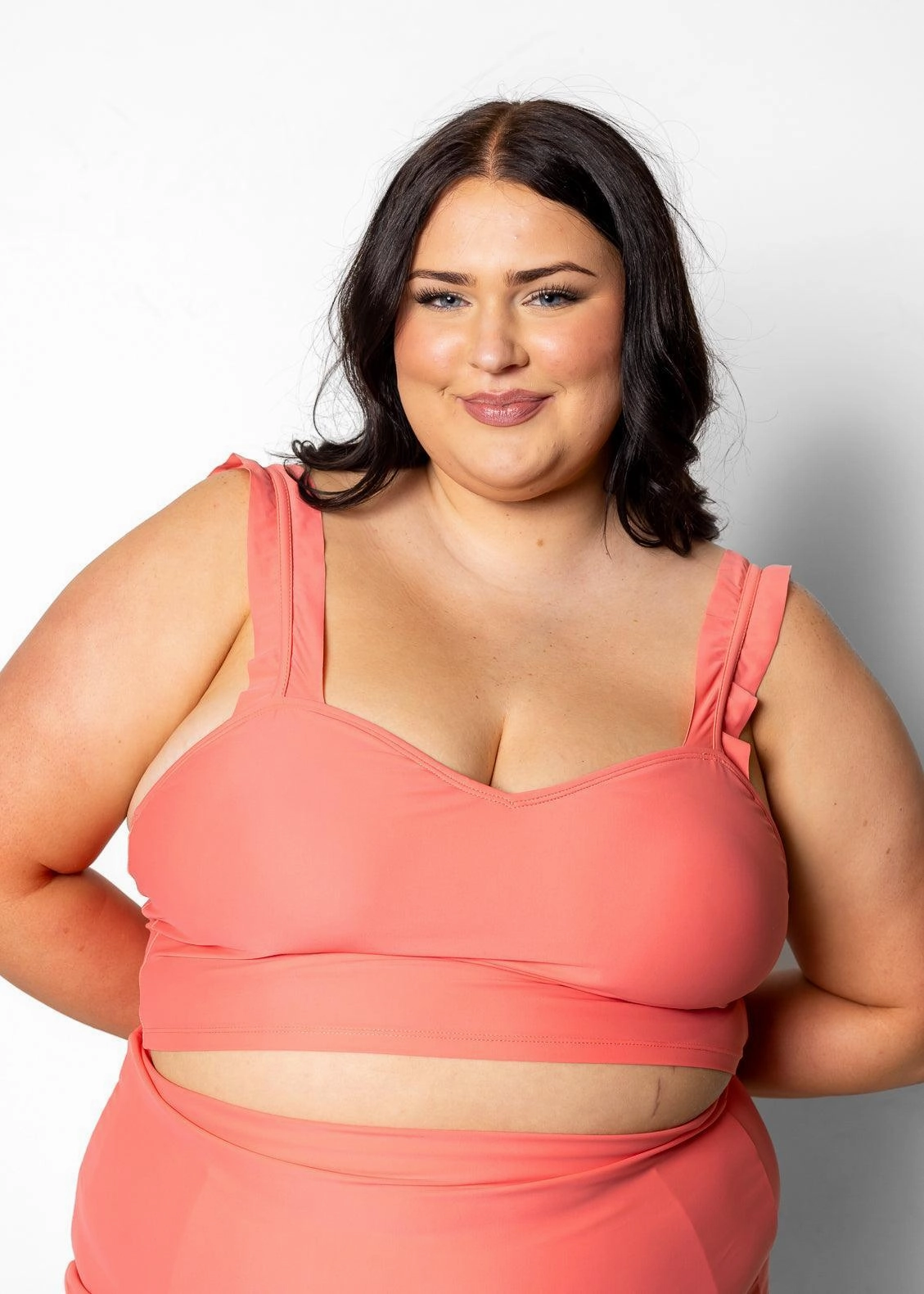 Deep Coral | Ripple Top