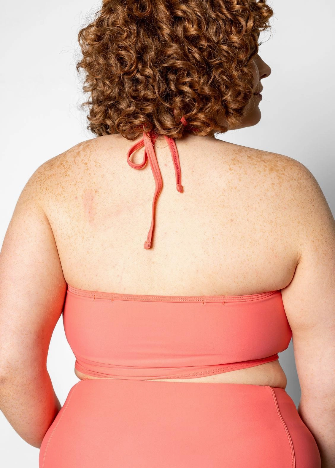 Deep Coral | Tied-Up Top