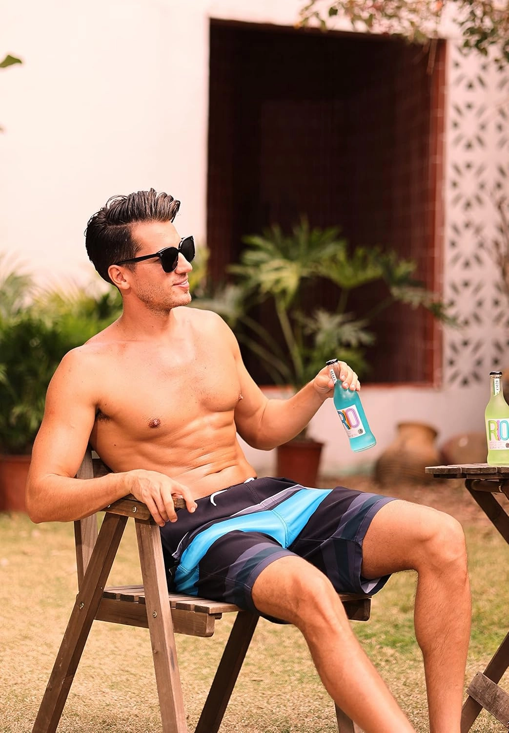 difficort Mens Swim Trunks with Compression Liner Quick Dry Bathing Suits Shorts with Zipper Pockets