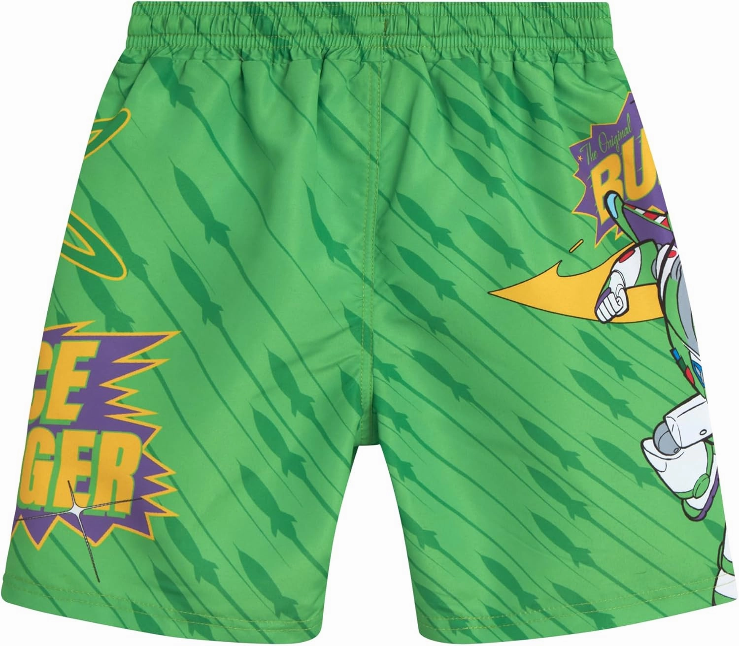 Disney Boys Swim Trunks - Cars Lightning McQueen Mickey Mouse Toy Story Buzz Lightyear Toddler Boy Swim Shorts (Sizes: 2T-7)