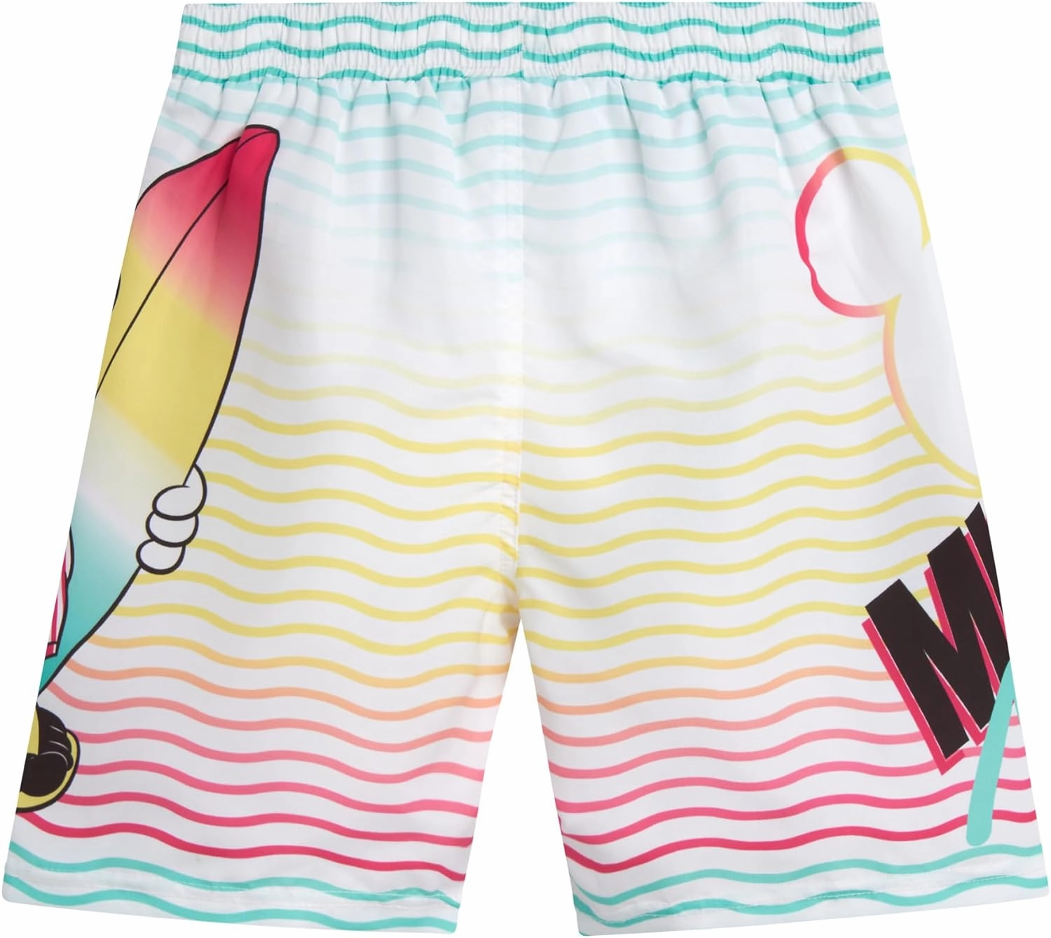 Disney Boys Swim Trunks - Cars Lightning McQueen Mickey Mouse Toy Story Buzz Lightyear Toddler Boy Swim Shorts (Sizes: 2T-7)