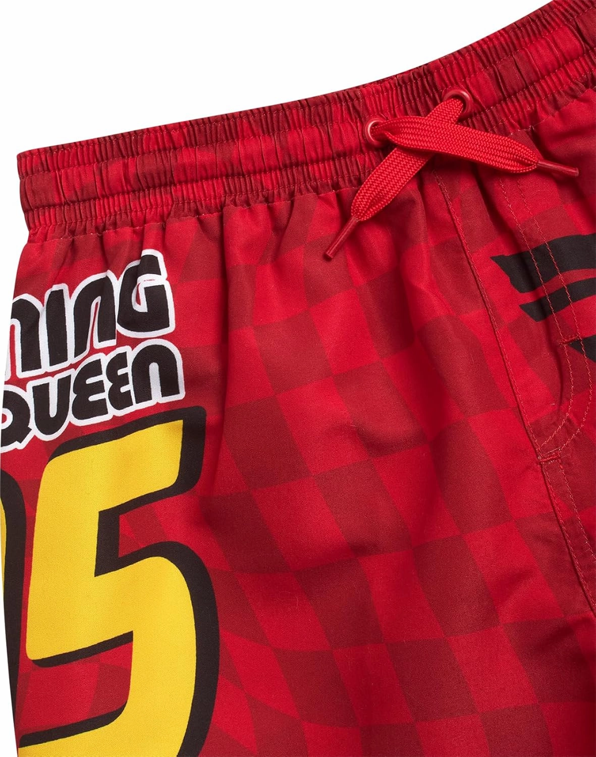 Disney Boys Swim Trunks - Cars Lightning McQueen Mickey Mouse Toy Story Buzz Lightyear Toddler Boy Swim Shorts (Sizes: 2T-7)