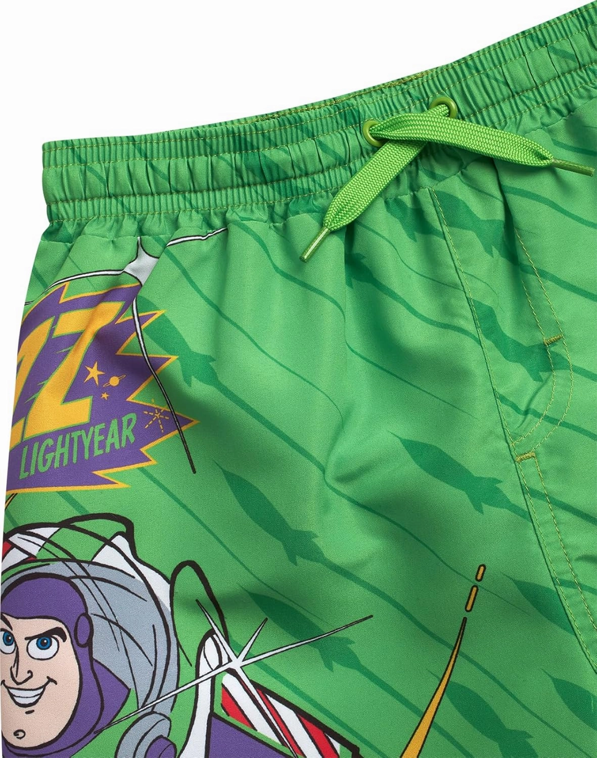Disney Boys Swim Trunks - Cars Lightning McQueen Mickey Mouse Toy Story Buzz Lightyear Toddler Boy Swim Shorts (Sizes: 2T-7)