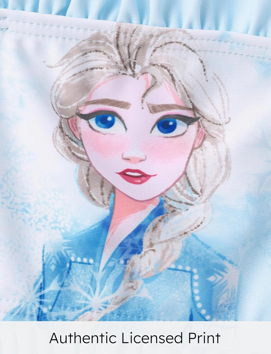 Disney Frozen Elsa Princess Minnie Ariel Girl 3 Piece Swimsuit Bikini Tankini Bathing Suit with Cover Up Set UPF 50  Swimwear