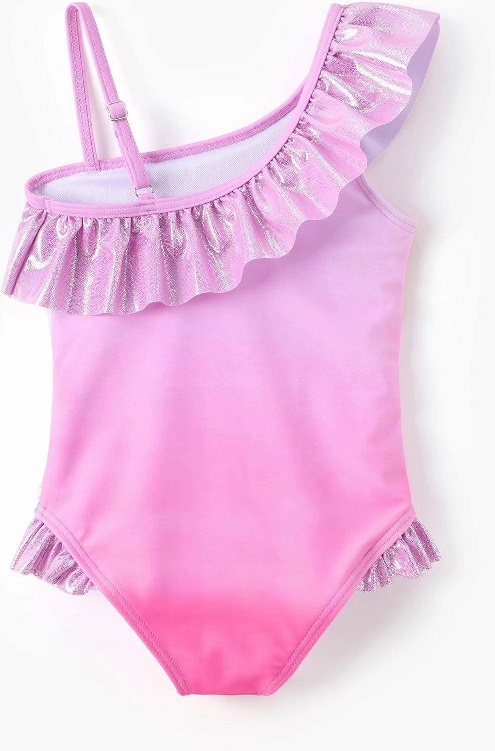 Disney Mickey and Friends Girls One Piece Swimsuits Ruffles Swimwear Beach Sport Bathing Suit