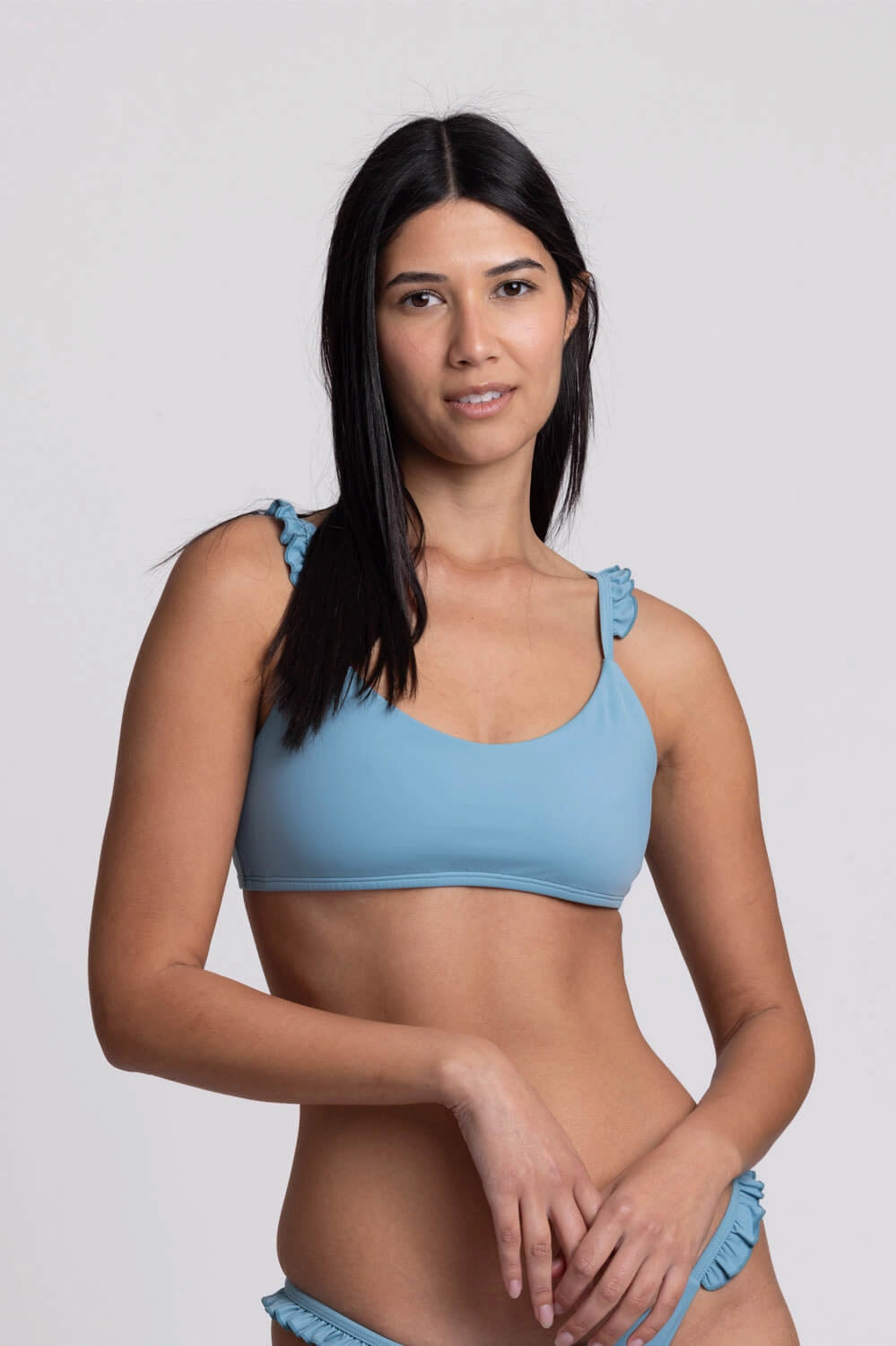 Donna Bikini Top - Bluebell