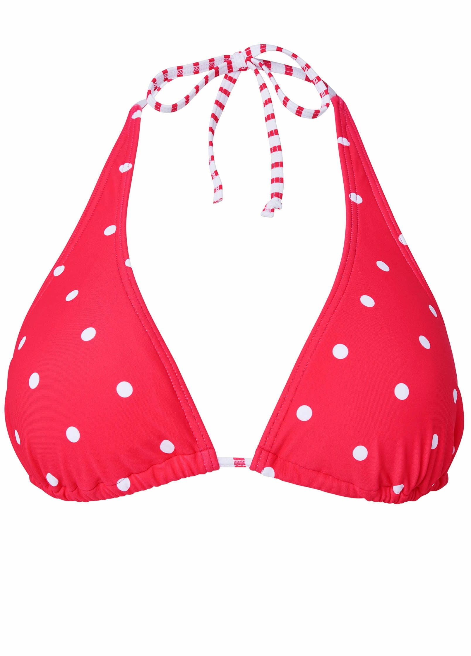 Dot Halter Top - Strawberry Bliss