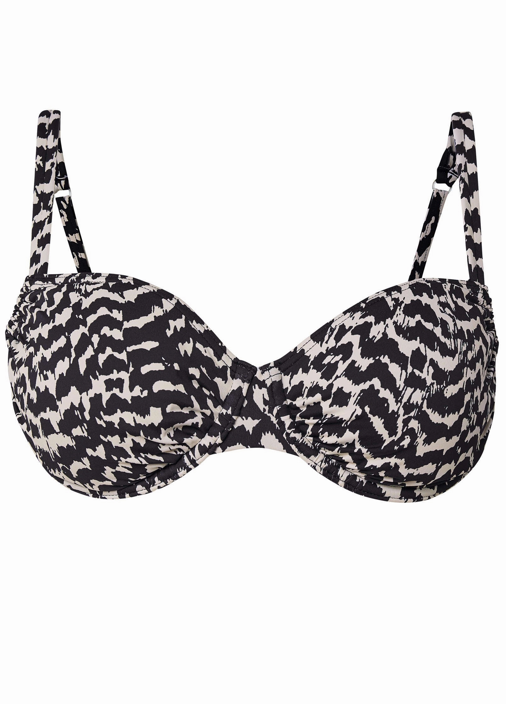 Double Strap Underwire Top - Electric Wave