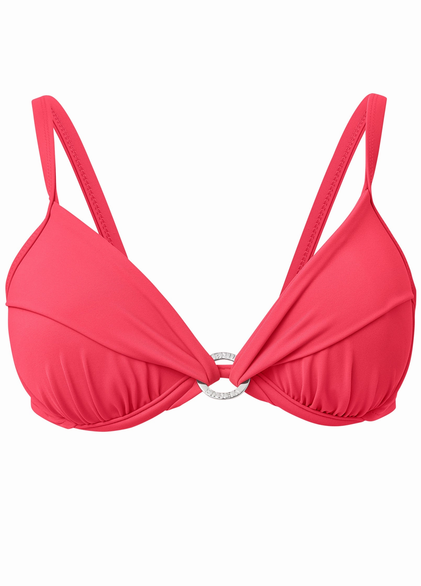 Draped Ring Underwire Top - Sunset Pink