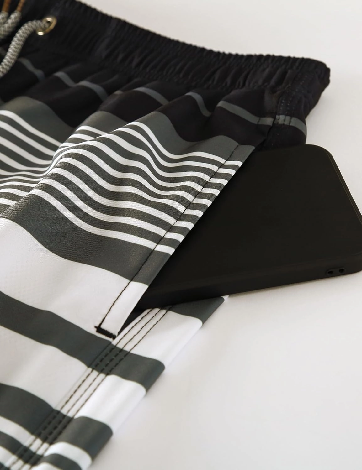 ELETOP Men's Swim Trunks Quick Dry Bathing Suit Swimming Board Shorts Mesh Lining Beach Swimwear