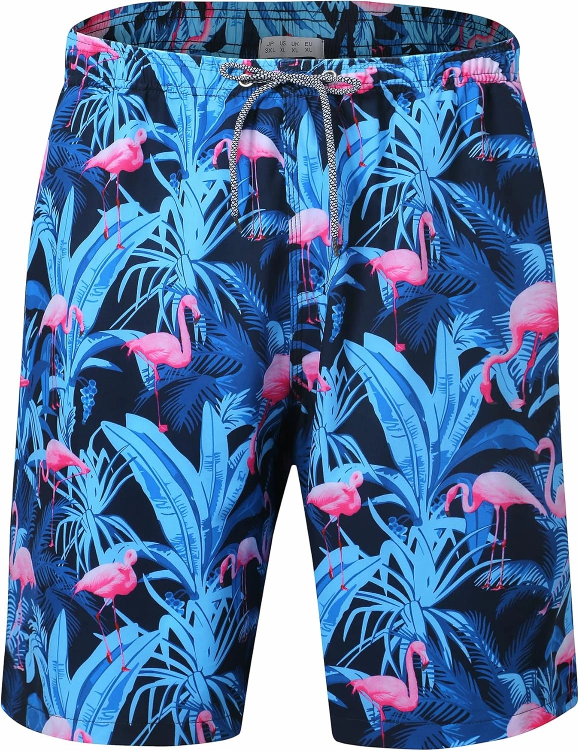 ELETOP Men's Swim Trunks Quick Dry Bathing Suit Swimming Board Shorts Mesh Lining Beach Swimwear