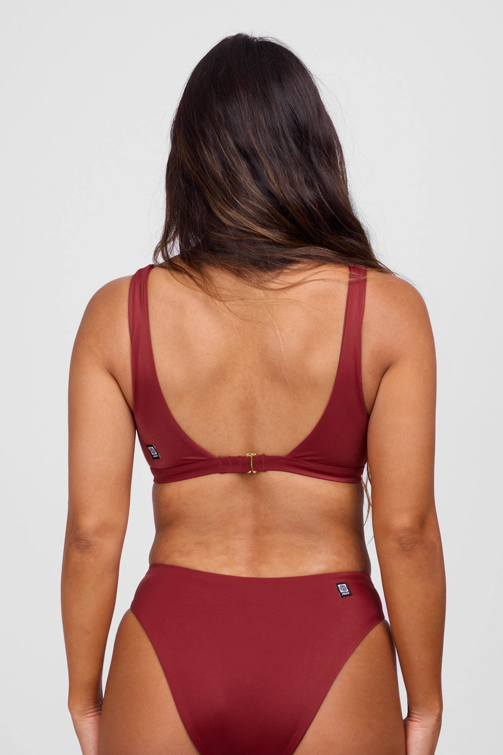Emily Bikini Top -  Garnet