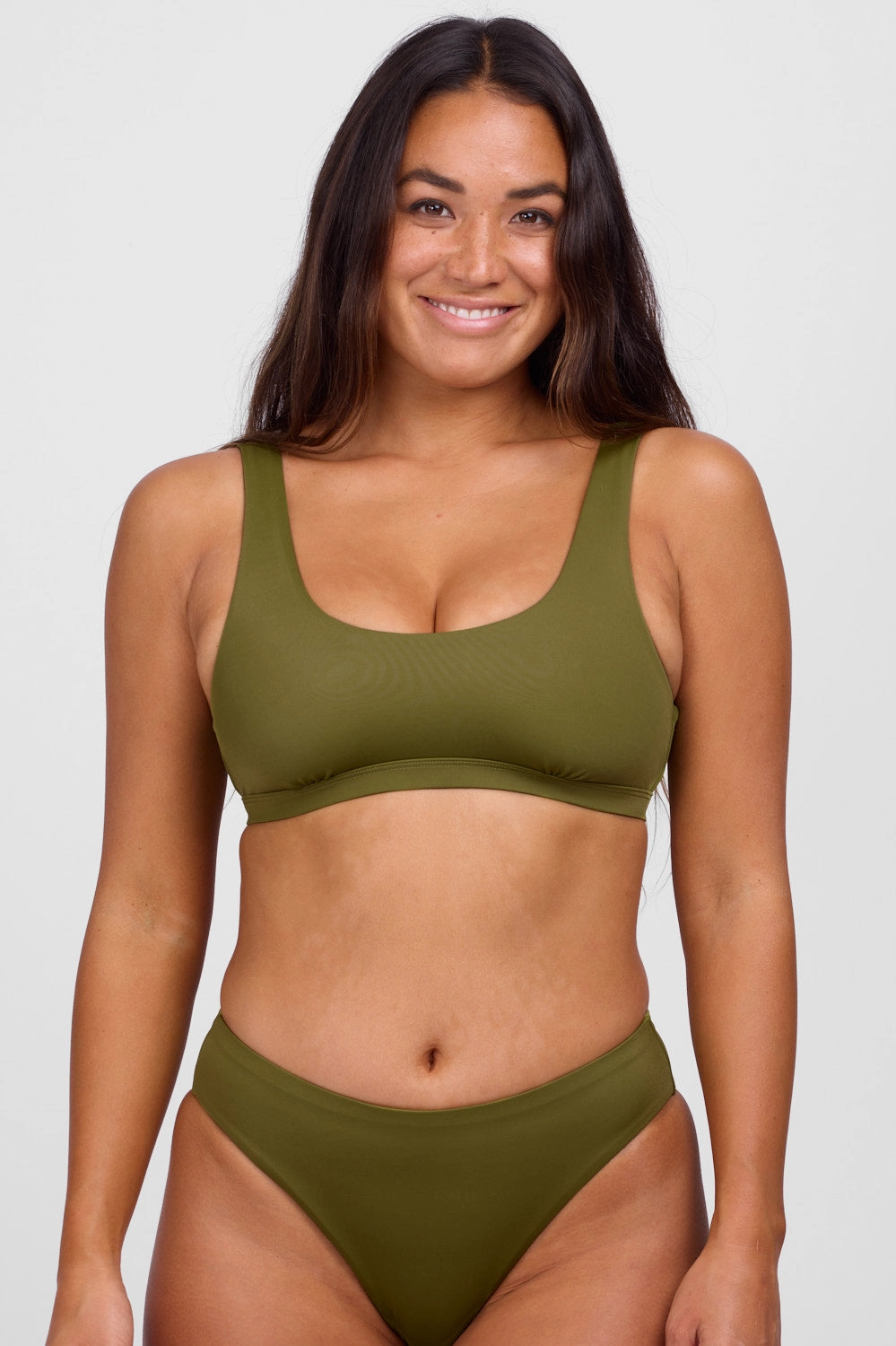 Emily Bikini Top -  Kelp