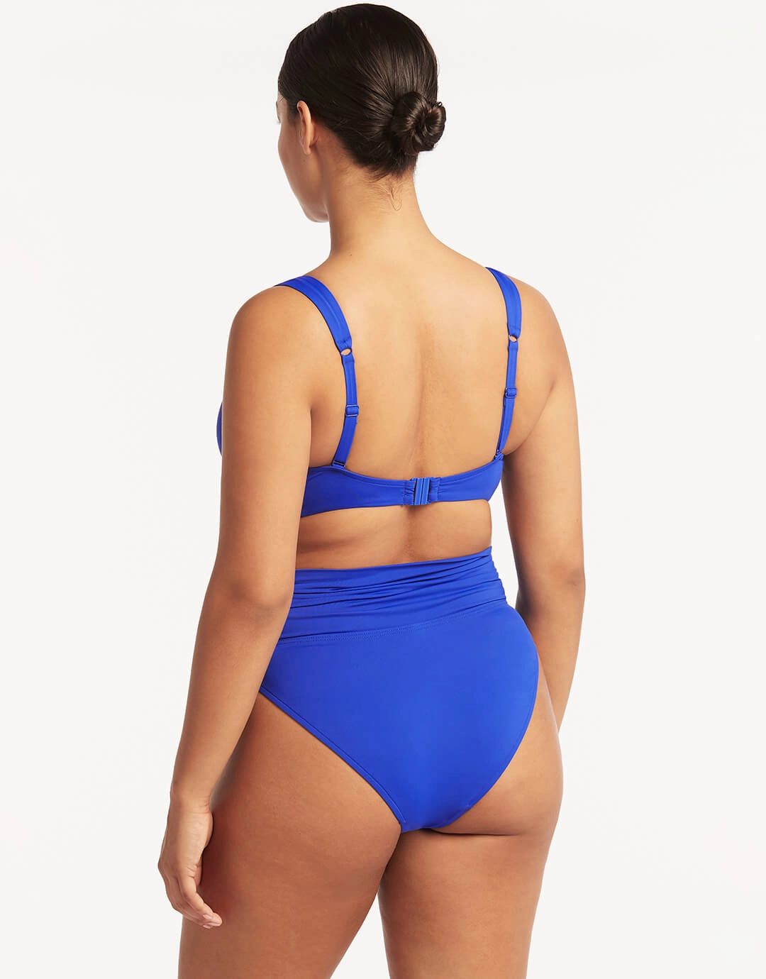 Essentials Underwired C/D Cup Bikini Top - Cobalt