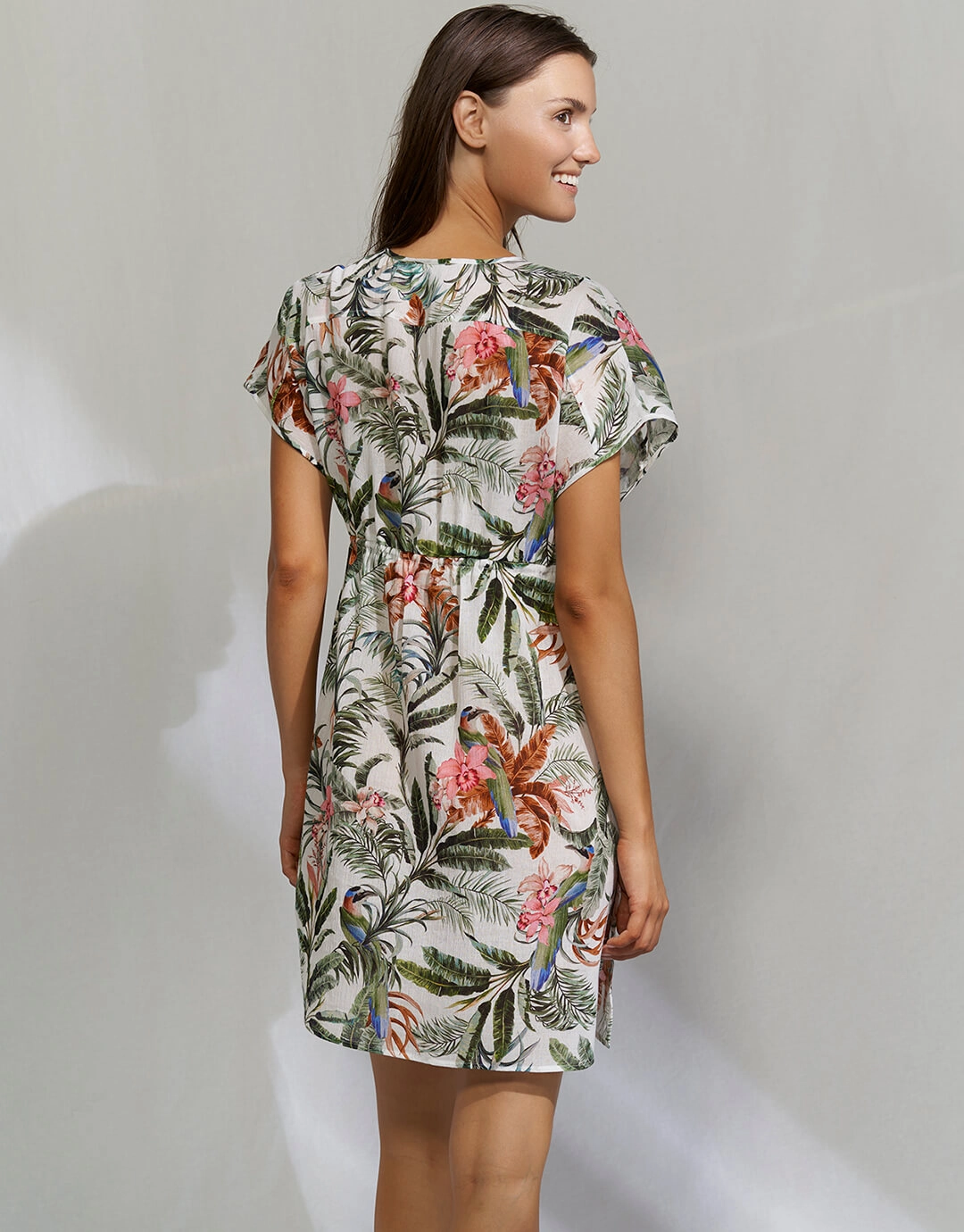Exotic Dive Kaftan Dress - Retro Tropics