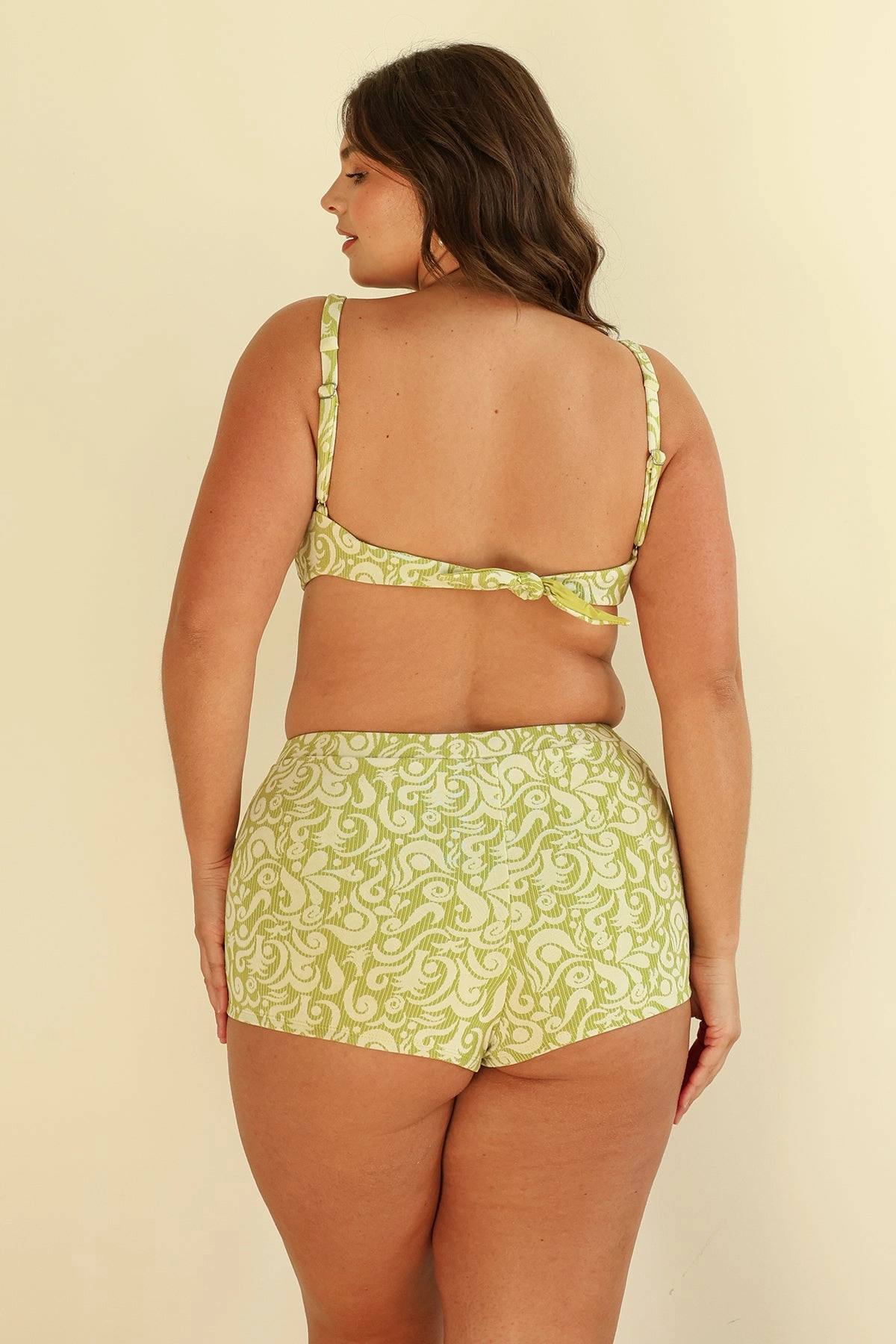 Farrah Elastic Waist Booty Short