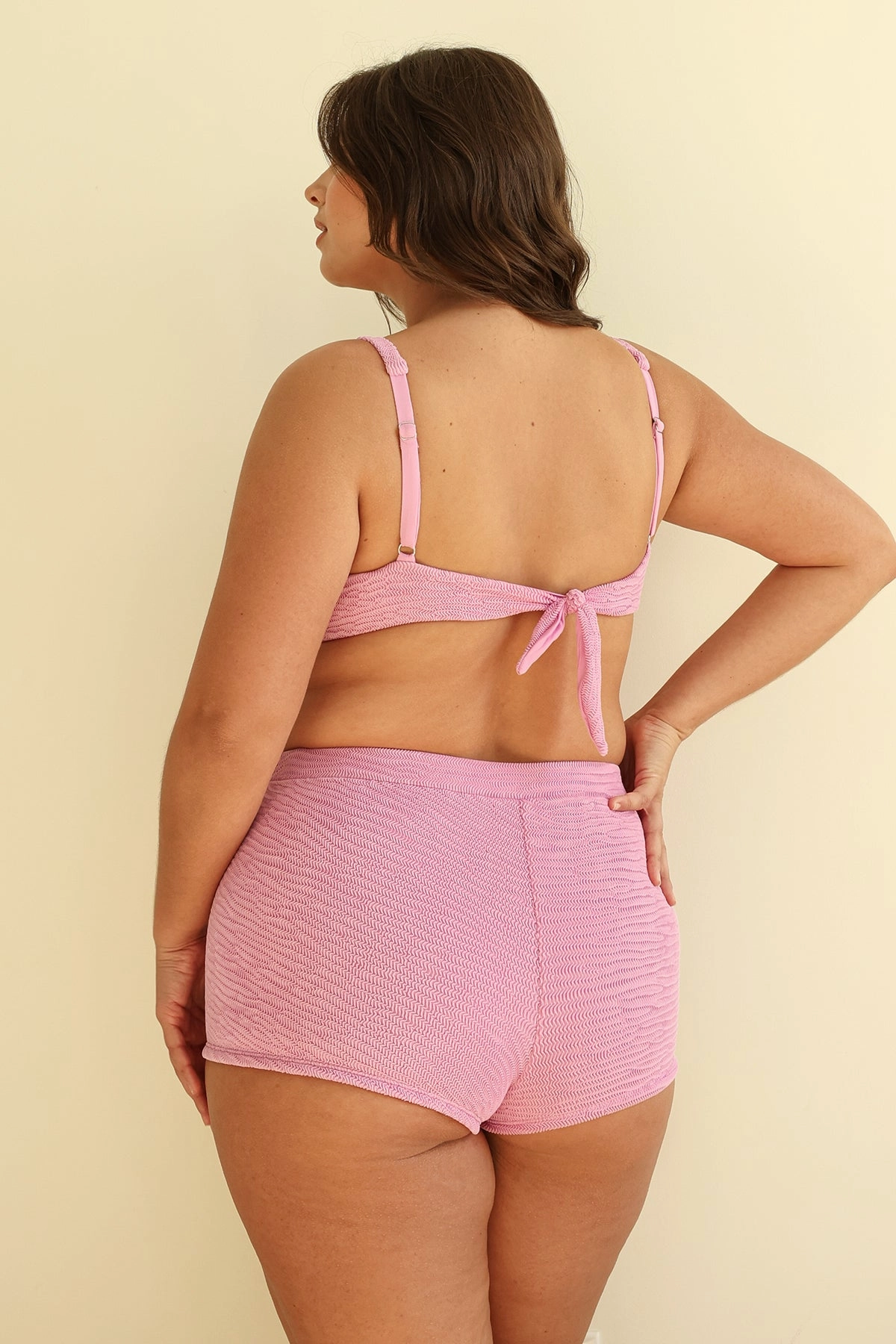 Farrah Elastic Waist Booty Short