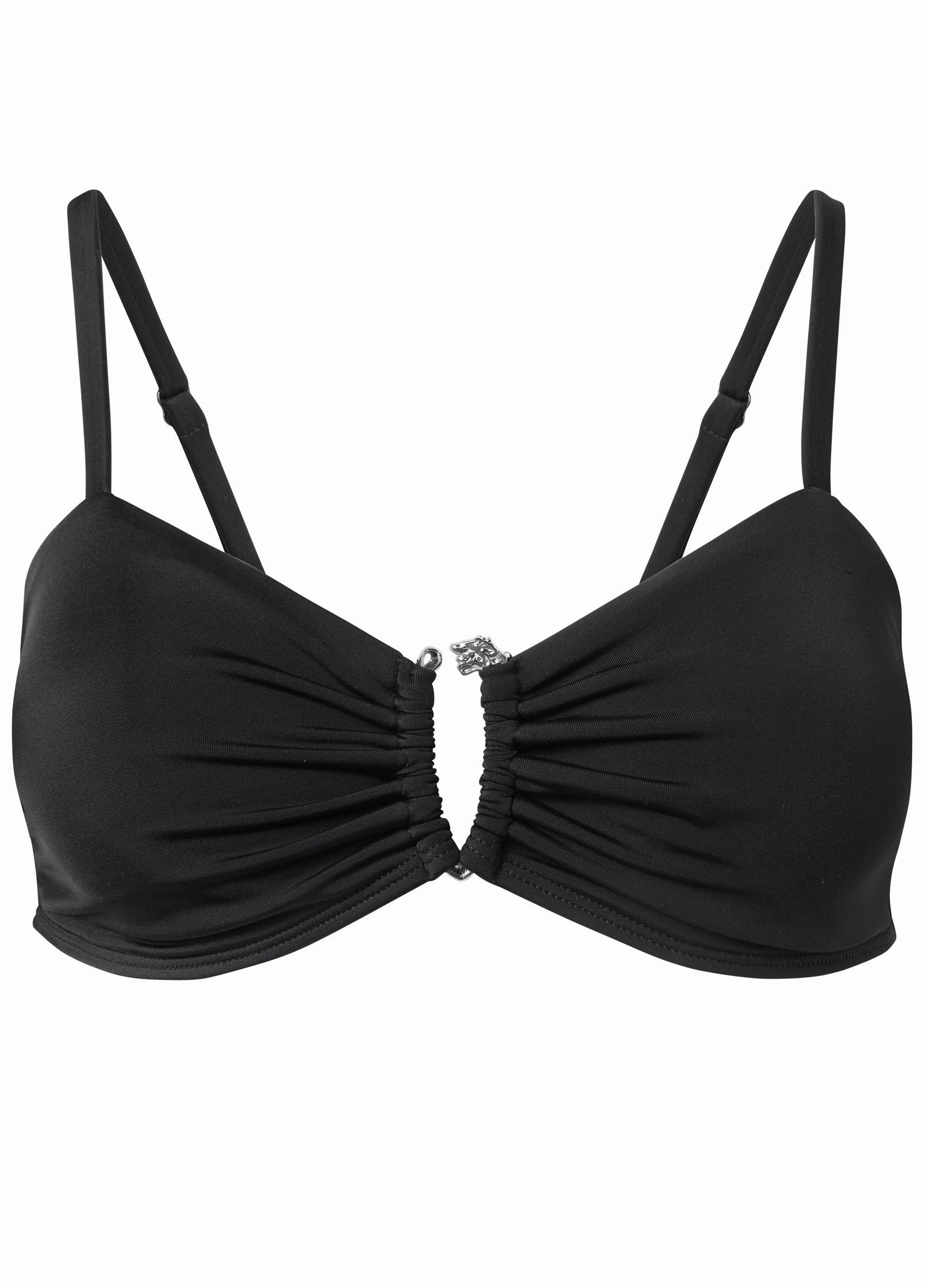 Fierce Ring Bikini Top - Black Beauty