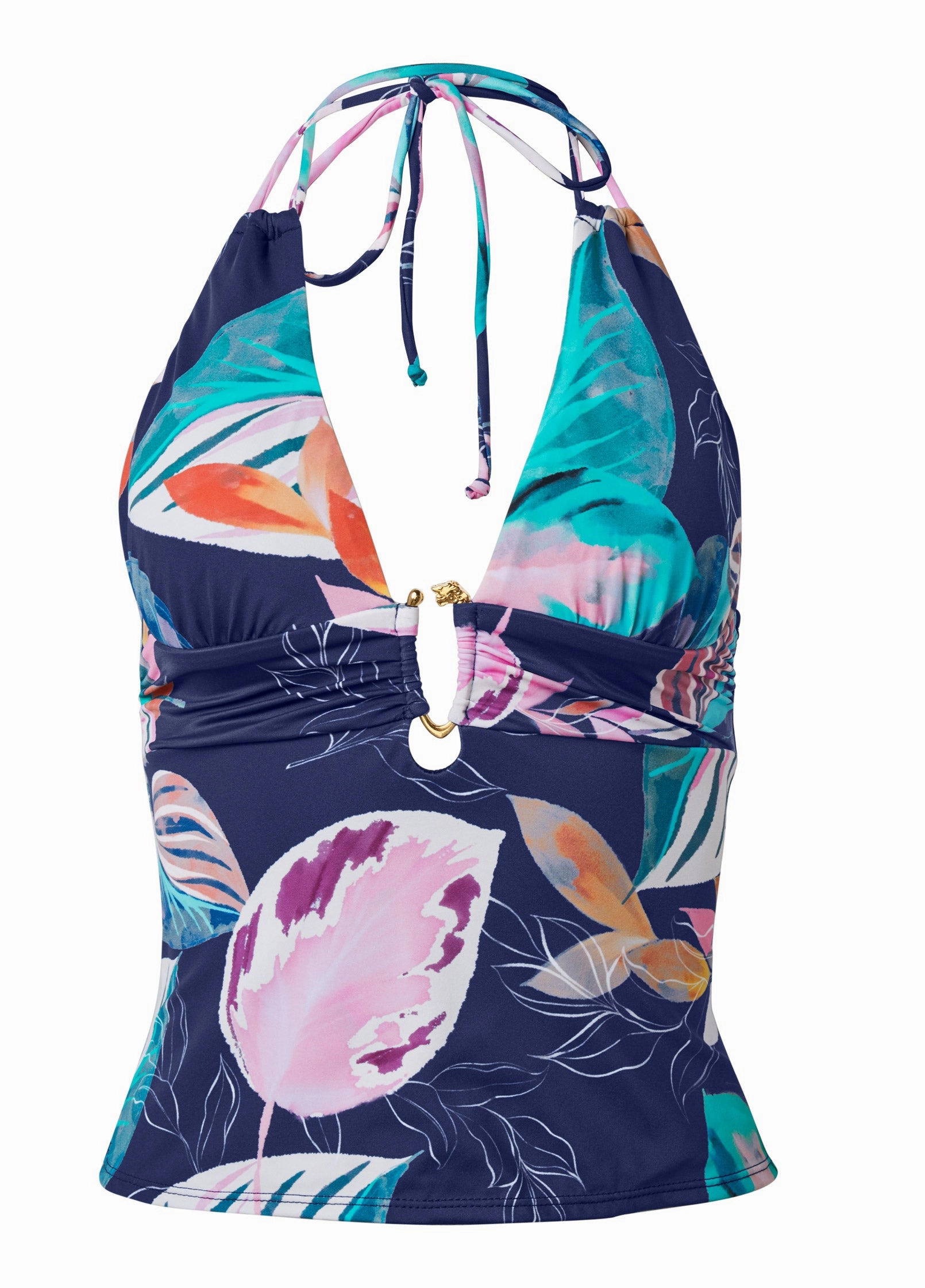 Fierce Tankini - Midnight Leaf