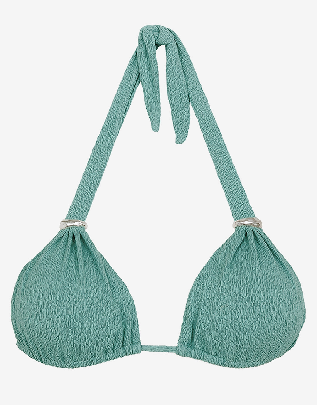 Firenze Bia Tube Bikini Top - Seaglass
