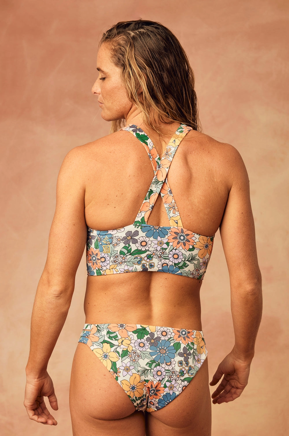 Flair Bikini Bottom - Magnolia