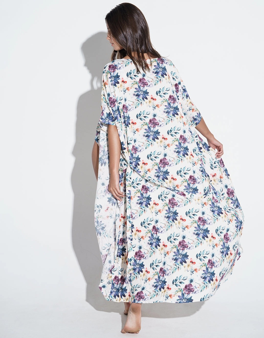 Fleur Sifnos Dress - White Floral