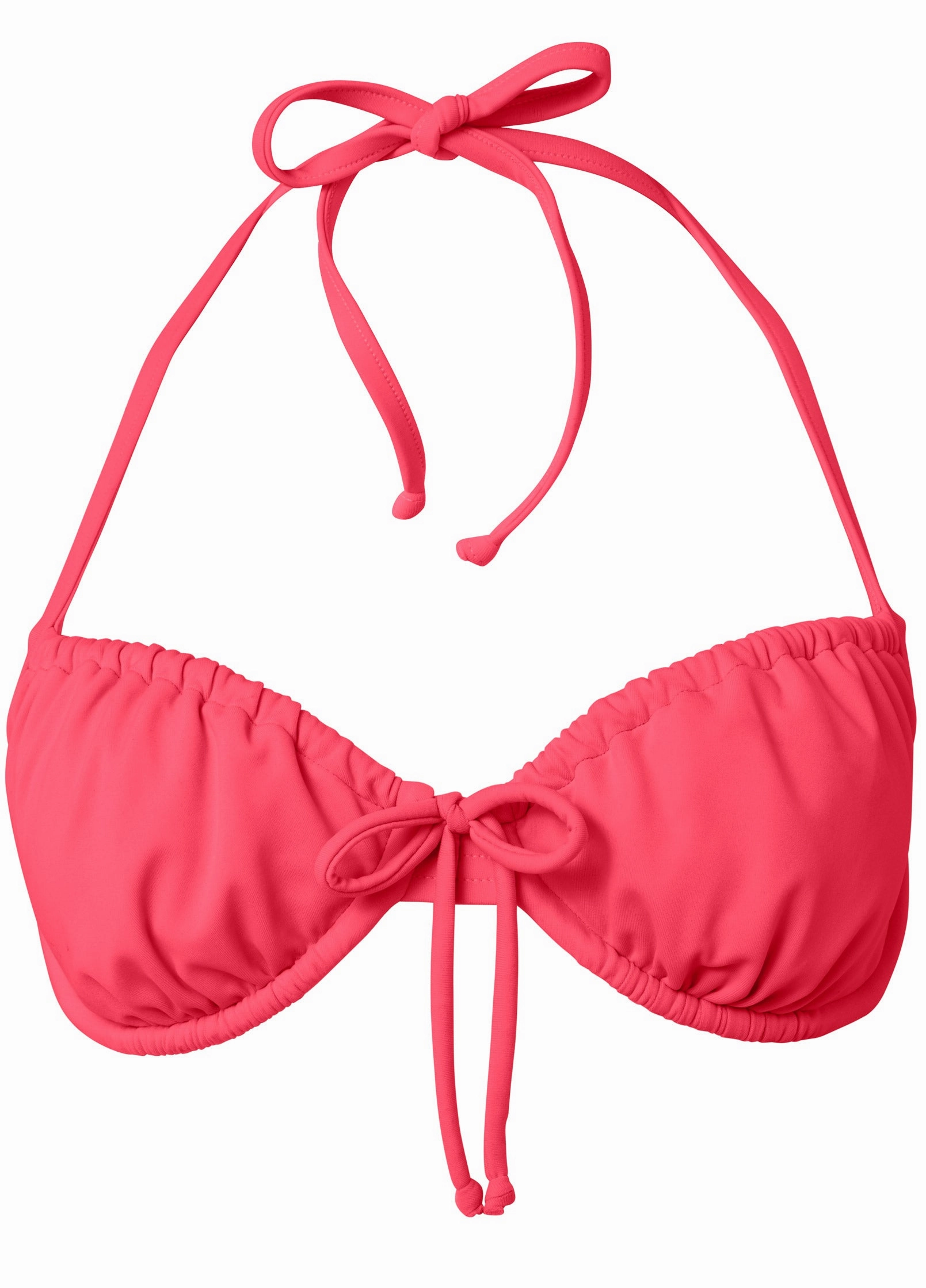 French Bra Swim Top - Sunset Pink