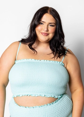 Fresh Mint | Bandeau Top