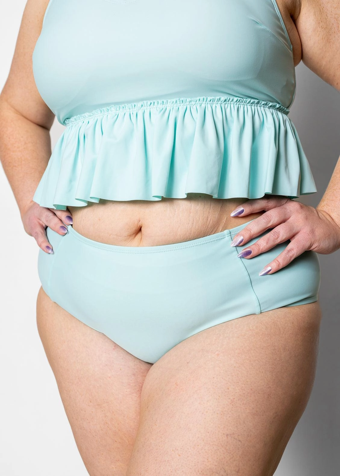 Fresh Mint | Mid-Rise Bottoms