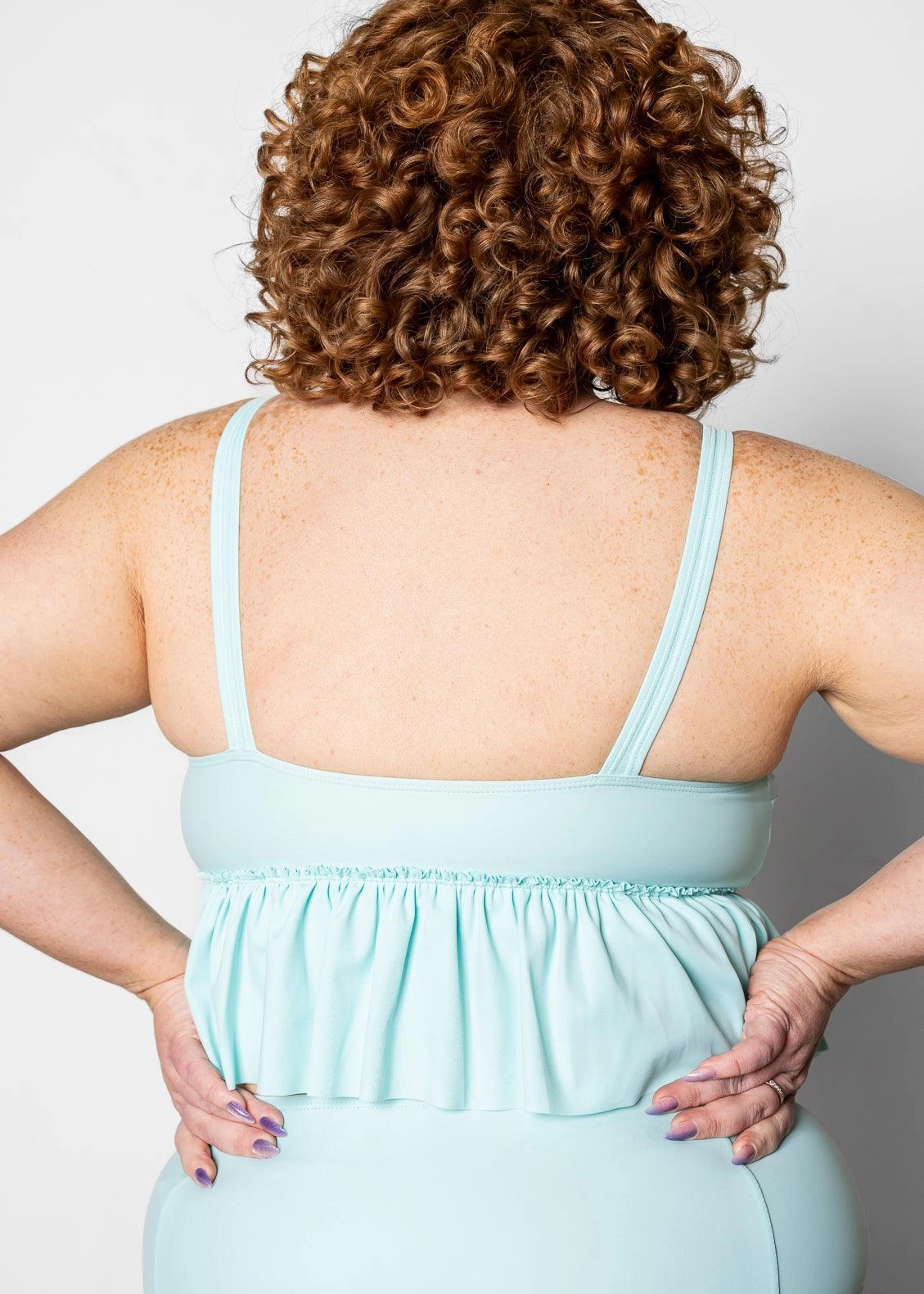 Fresh Mint | V-Neck Top