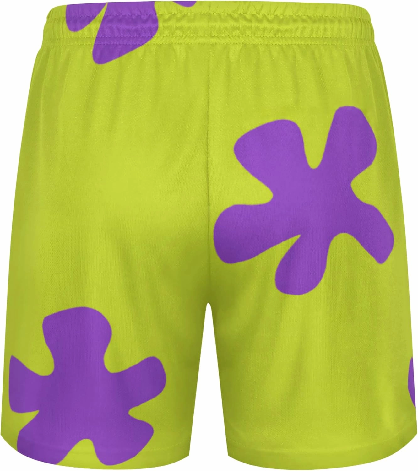 Funny Men's Board Shorts, Quick Dry Green Swim Trunks with Pocket and Mesh Lining Beach Shorts Bathing Suits