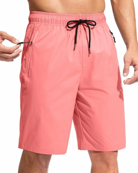 G Gradual Men's Swim Trunks 9" Quick Dry Swimming Board Shorts with Zipper Pockets Swimwear Bathing Suit for Men No Liner