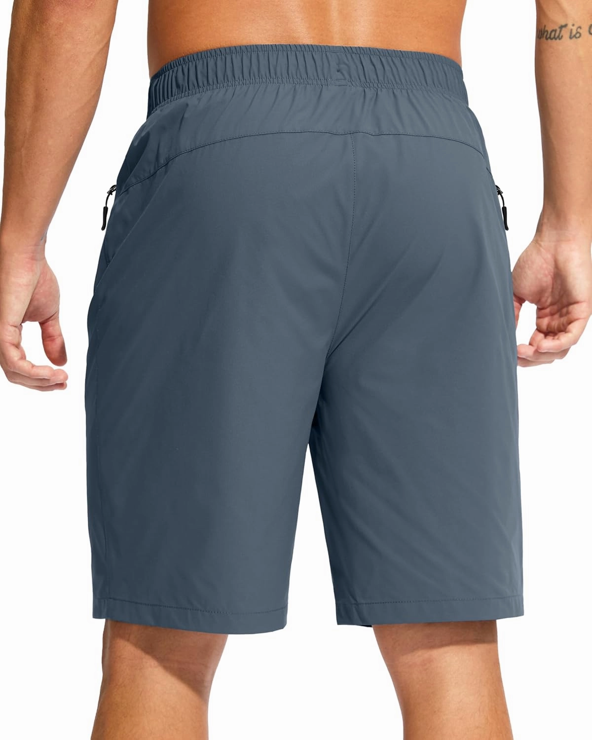 G Gradual Men's Swim Trunks 9" Quick Dry Swimming Board Shorts with Zipper Pockets Swimwear Bathing Suit for Men No Liner