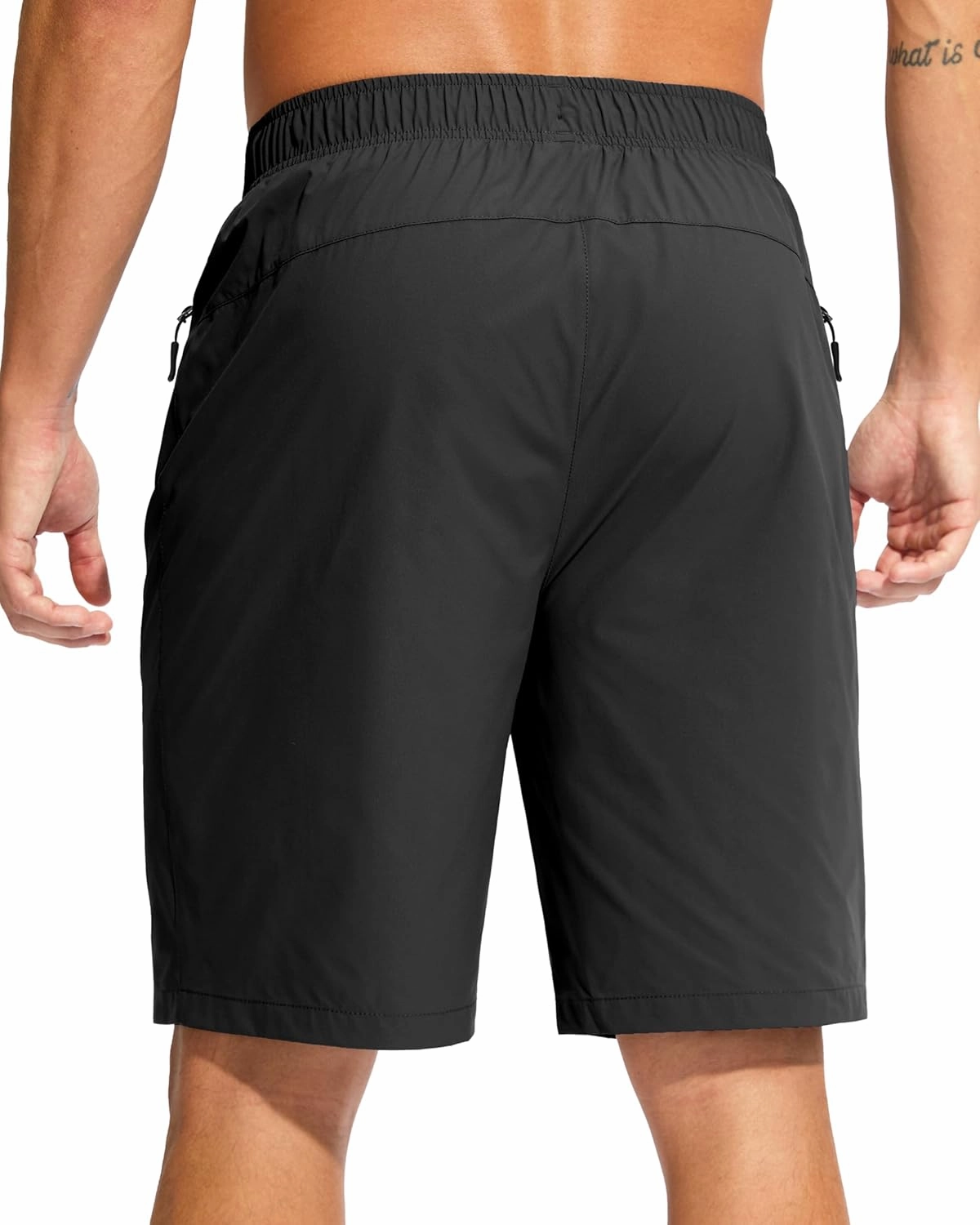 G Gradual Men's Swim Trunks 9" Quick Dry Swimming Board Shorts with Zipper Pockets Swimwear Bathing Suit for Men No Liner