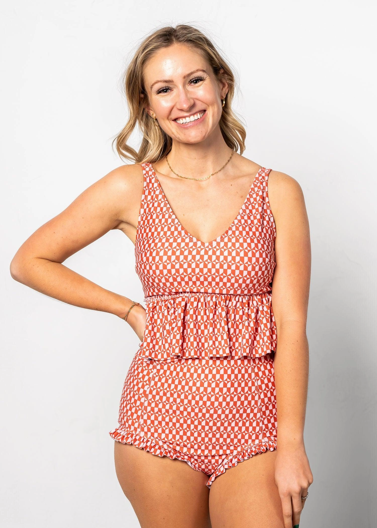 Geometric | All Ruffled Up Bottoms