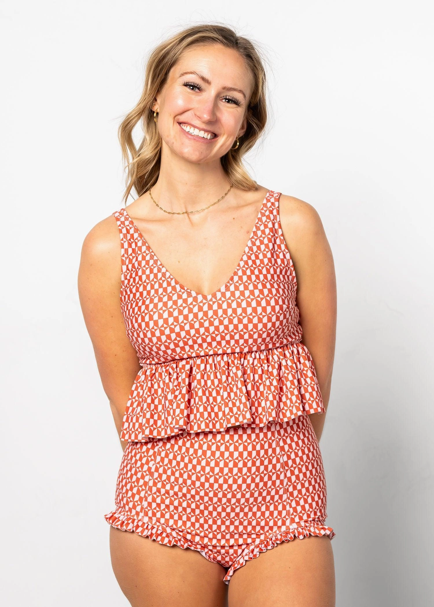 Geometric | All Ruffled Up Bottoms