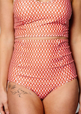 Geometric | Extended High-Waisted Bottoms