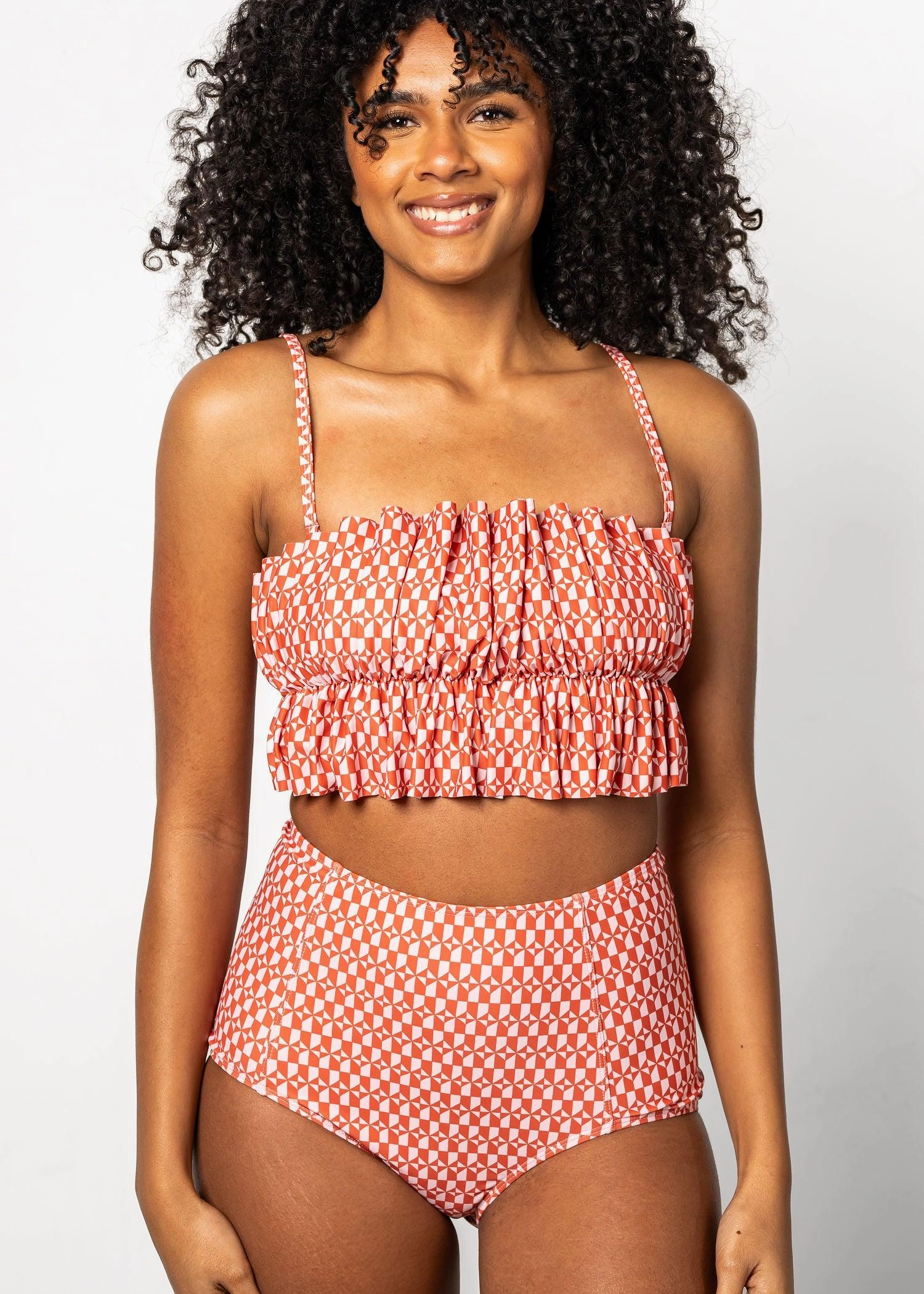 Geometric | High-Waisted Bottoms