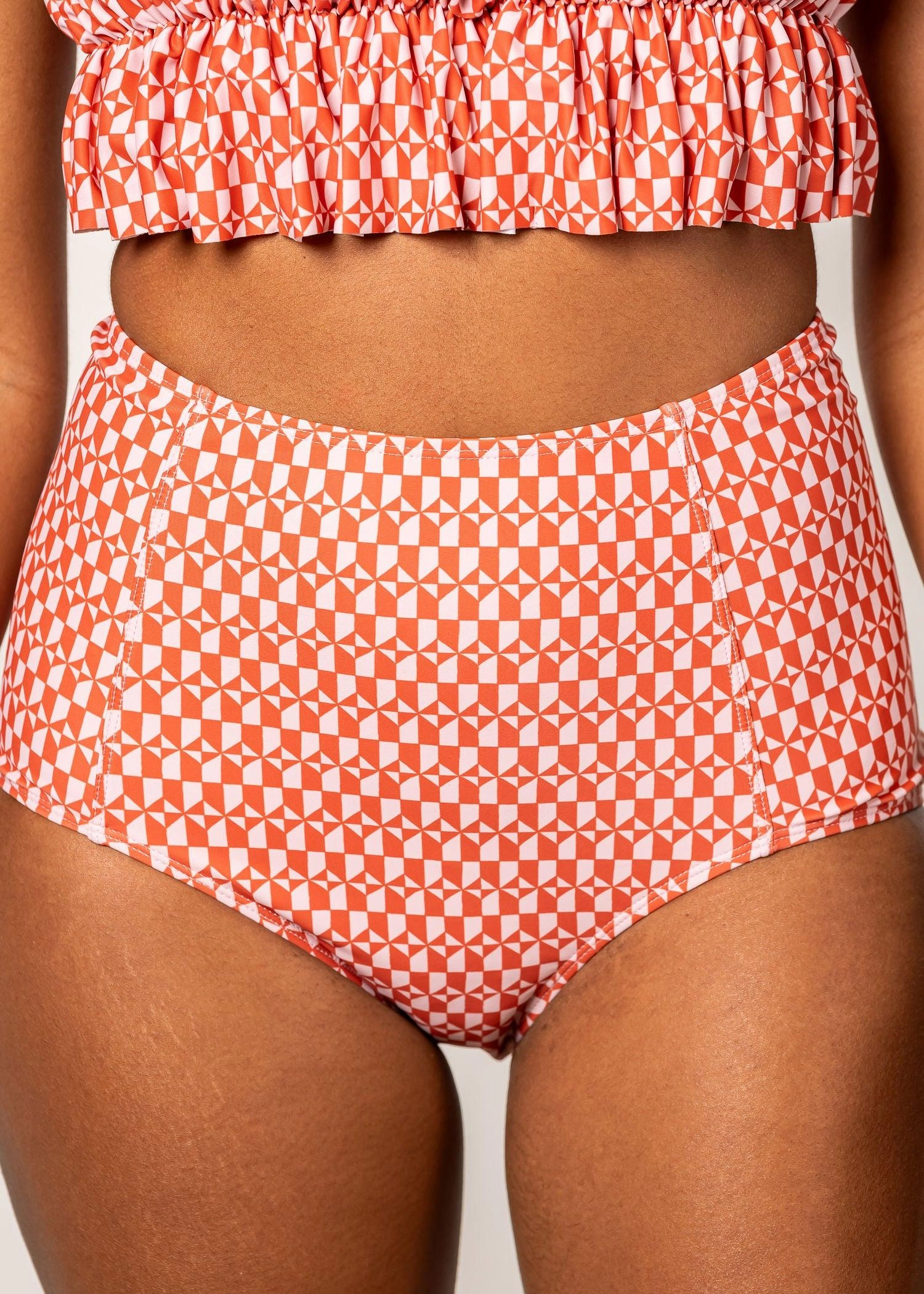 Geometric | High-Waisted Bottoms