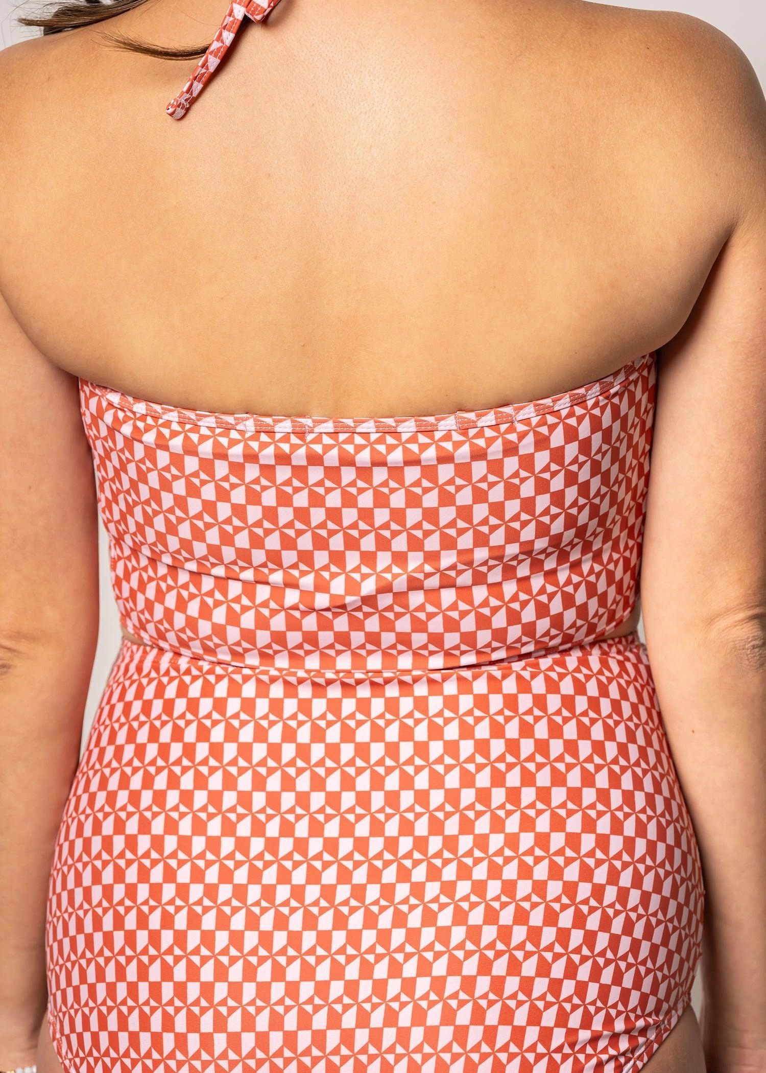 Geometric | Tied-Up Top
