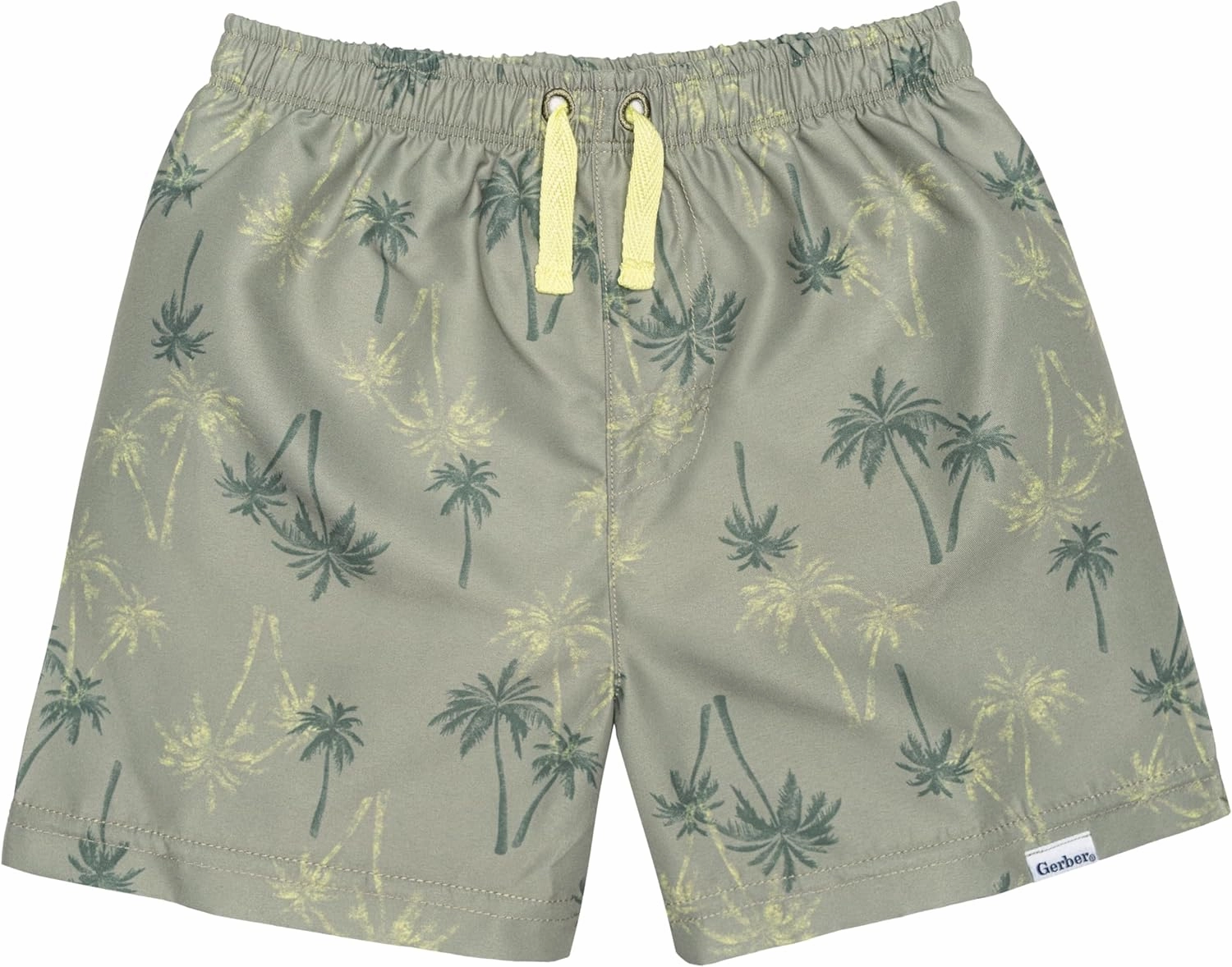 Gerber Baby Boys' Toddler 2-Pack Swim Trunks