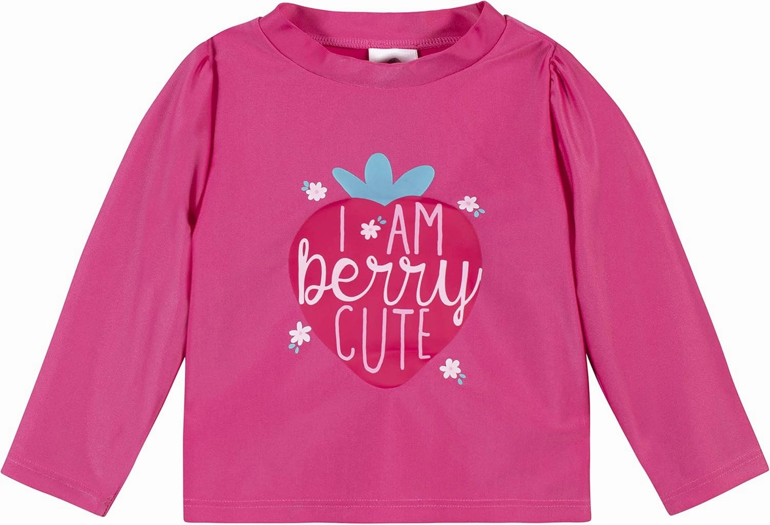 Gerber Girls' Baby Toddler Long Sleeved Rashguard Swim Bathing Suit Set