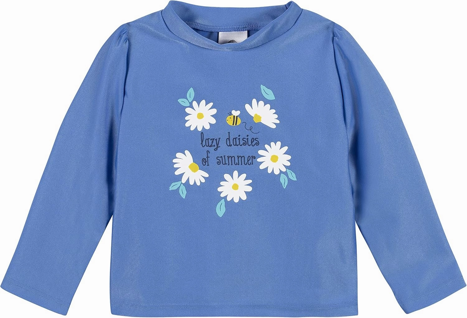 Gerber Girls' Baby Toddler Long Sleeved Rashguard Swim Bathing Suit Set
