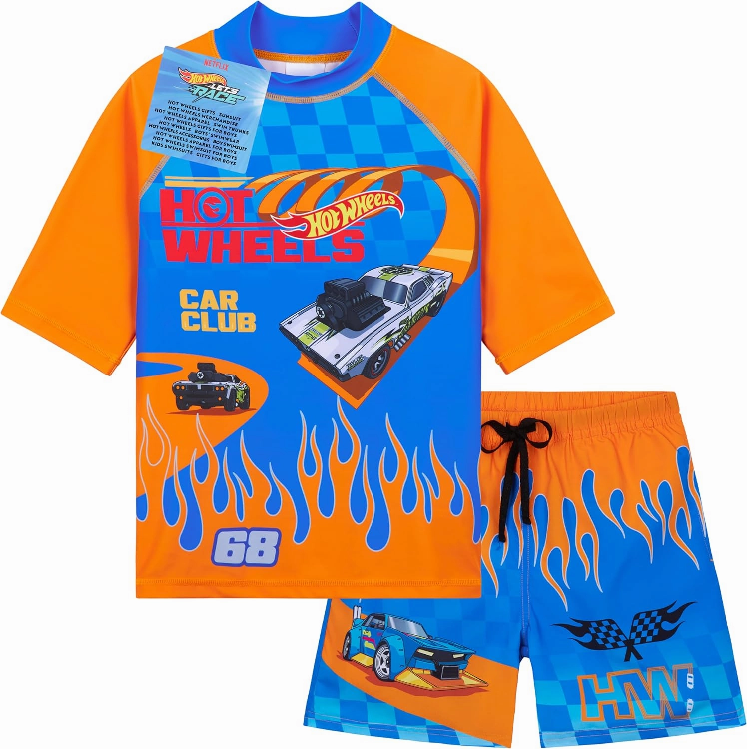 Get Trend Minecraft |Pokemon Swim Suits Rash Guard Bathing Suit Set 2 Pcs Holiday Essentials Pool