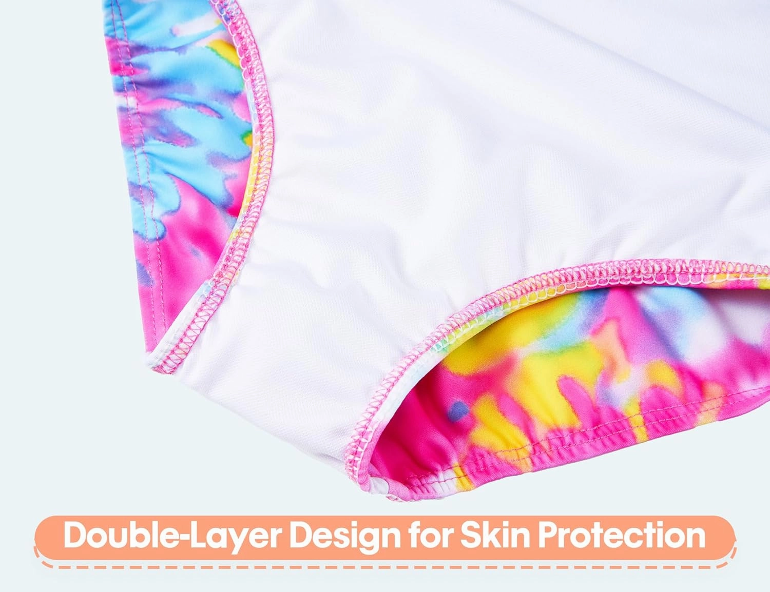 Girls Bathing Suits UPF 50  Swimsuits Quick-Dry Cross-Strap for Toddlers & Kids 3-12T Sleeveless Sun Protection