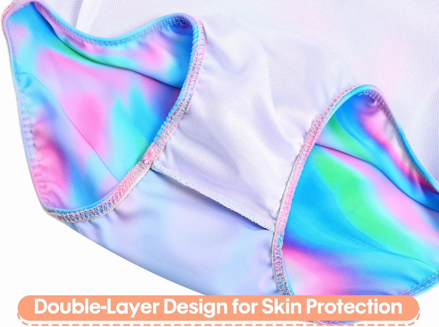 Girls Bathing Suits UPF 50  Swimsuits Quick-Dry Cross-Strap for Toddlers & Kids 3-12T Sleeveless Sun Protection
