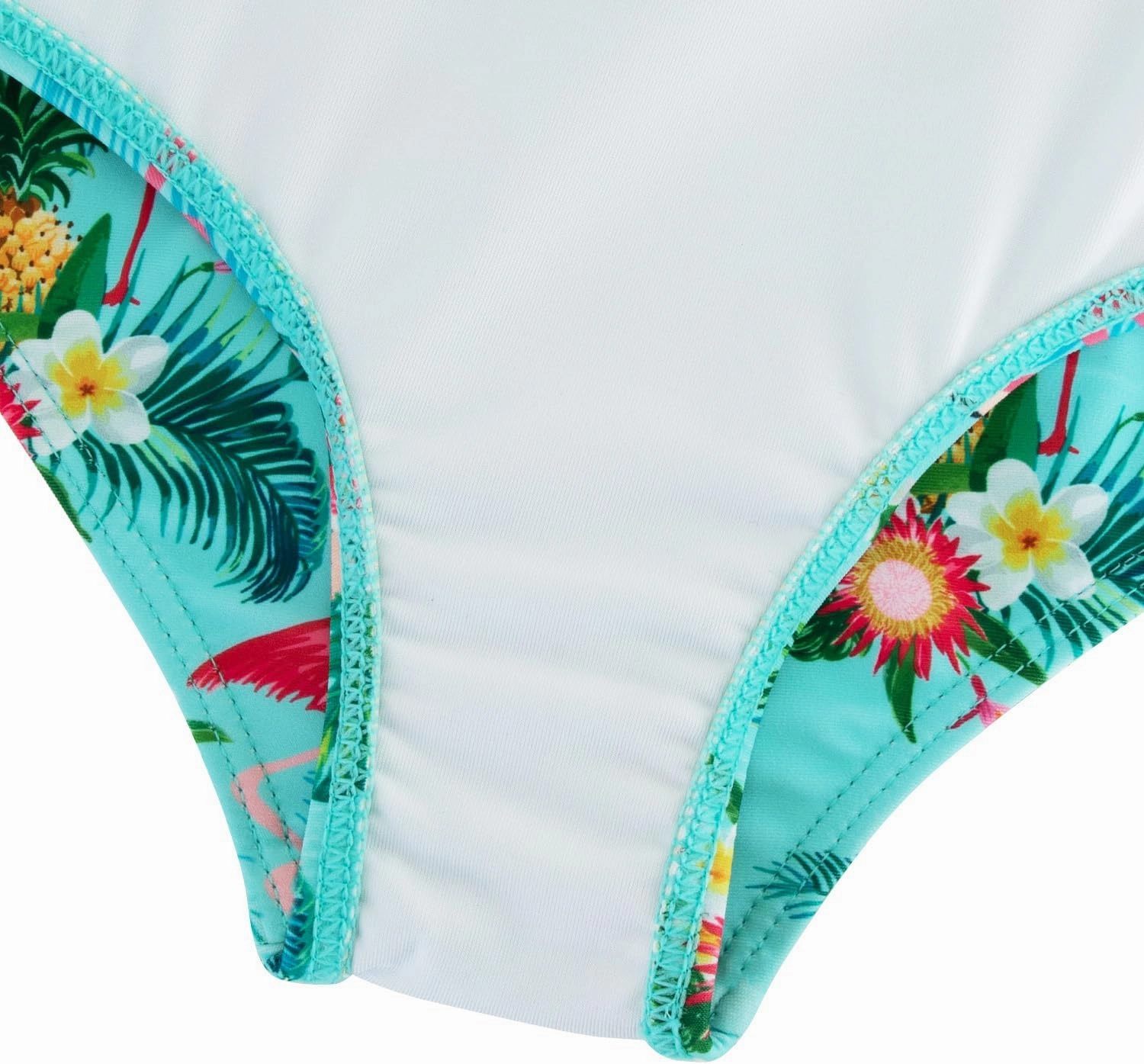 Girls One Piece Swimsuits Cutout Ruffle Bathing Suit Quick Dry Beach Swimwear with Adjustable Strap 5-14 Years