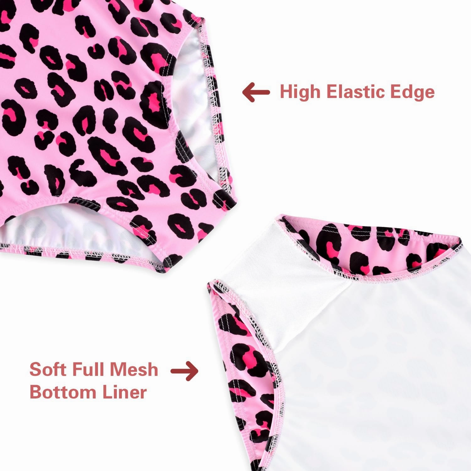 Girls One Piece Swimsuits Summer UPF 50  Quick Dry Beach Bathing Suit Cross Shoulder Strap Swimwear 2-10 Years